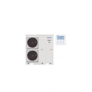 Panasonic Aquarea T-Cap monoblokk hőszivattyú, 9kW, 1 fázisú, 6 kW kiegészítő fűtőbetéttel