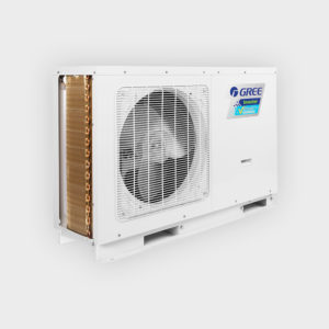 Gree Versati IV Plusz monoblokk levegő-víz 12 kW hőszivattyú szett.